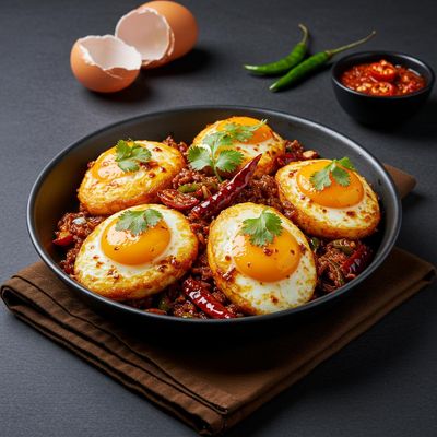 Egg Chilli Dry [4 Eggs]